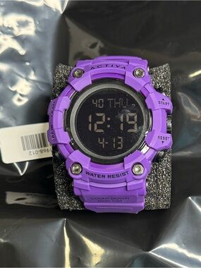 Activa Purple Digital Sports Watch